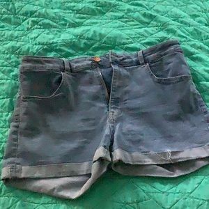 H&M denim shorts